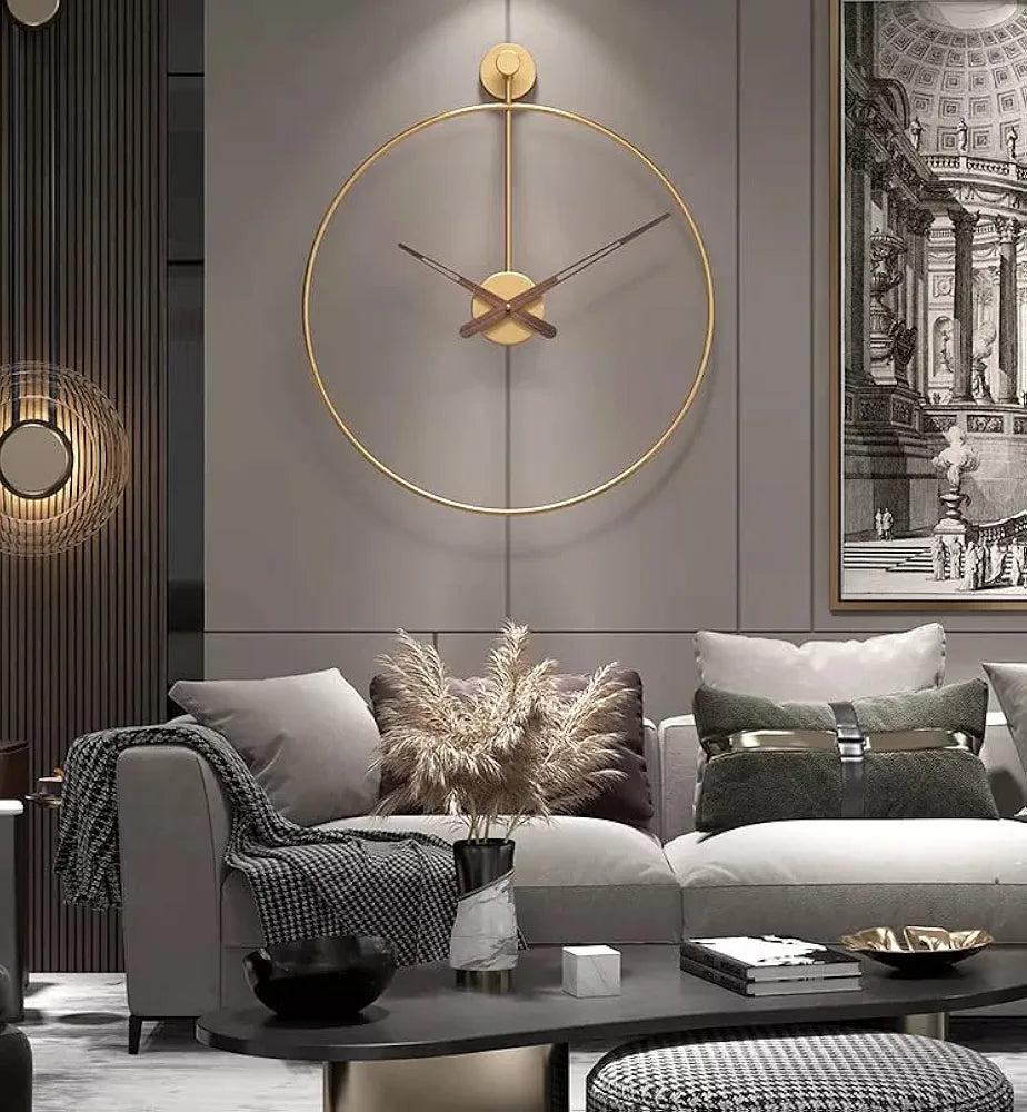 Unique Metal Wall Clock