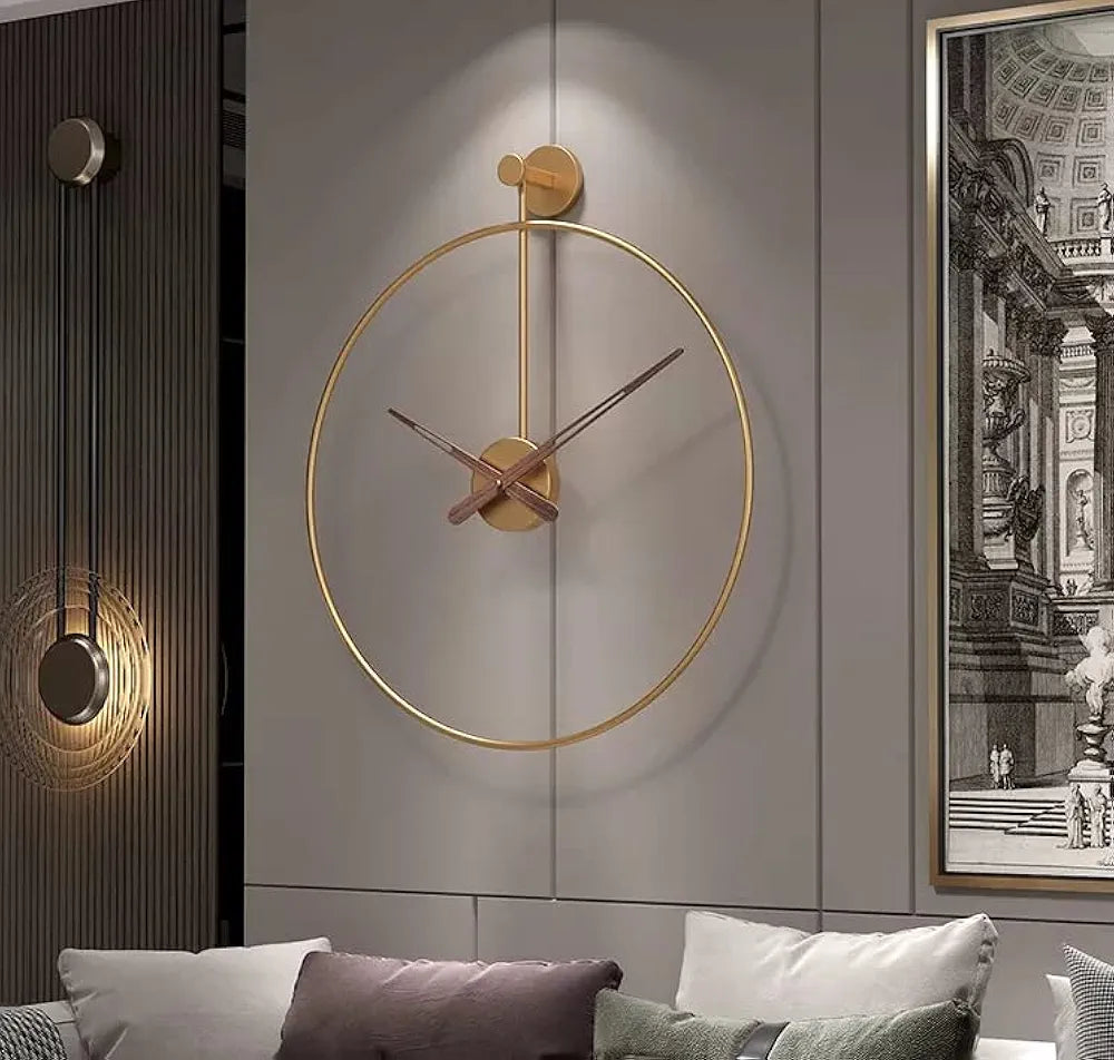 Unique Metal Wall Clock