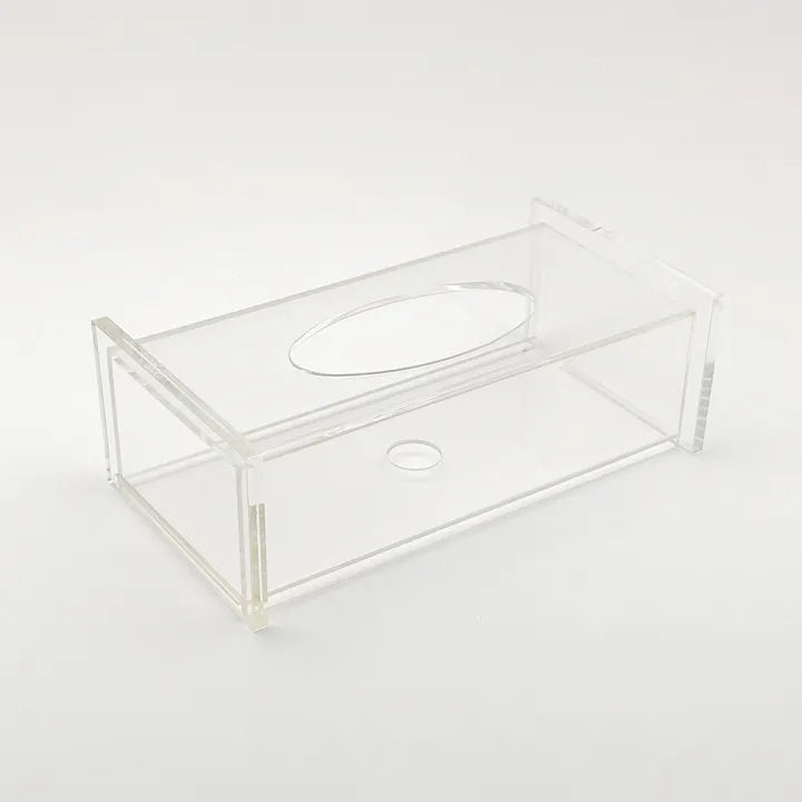 Elegant Clear Acrylic Tissue Box