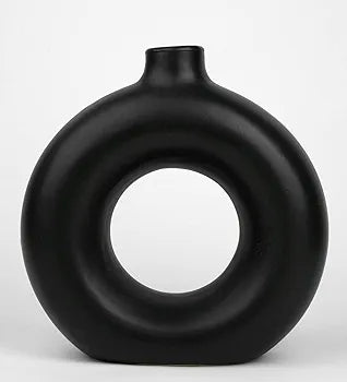 Donut Shaped Vase Decor