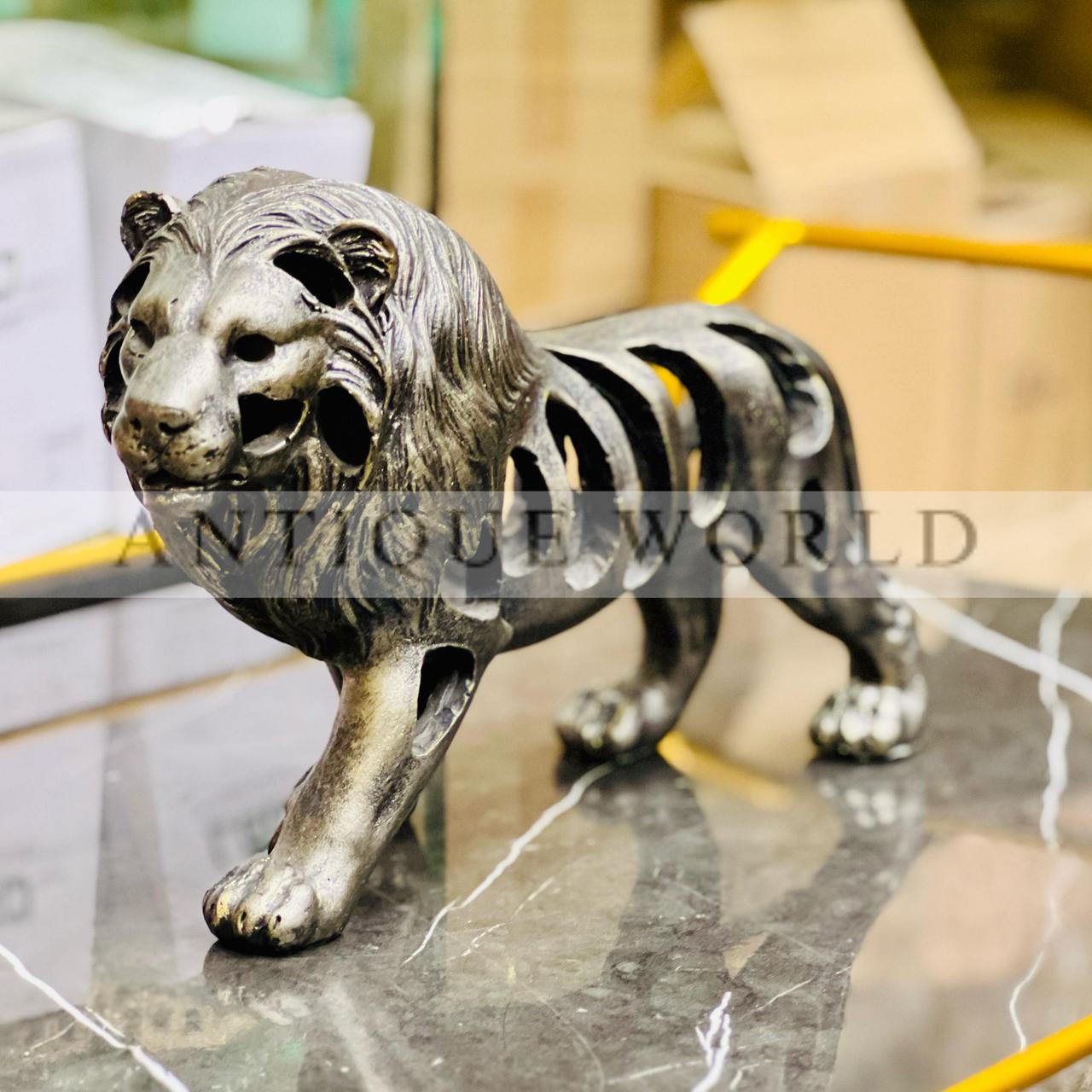 Golden Lion Statue