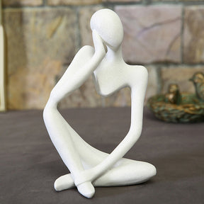 Thinker Mannequin Statue Decor