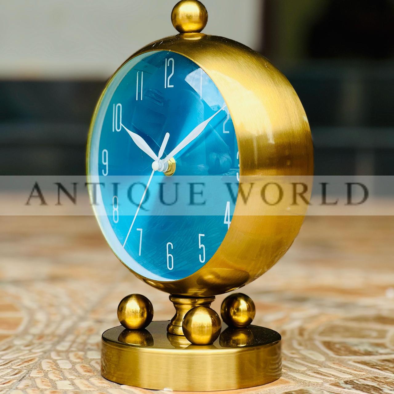 Royal Orb Opulent Metal Timepiece