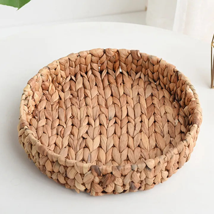 Rattan Wicker Handwoven Fruit Basket ( Set of 3 )