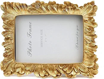 Resin Gold Photo Frame (2pc )