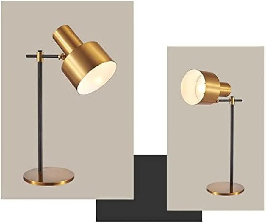 Golden Metal Table Lamp
